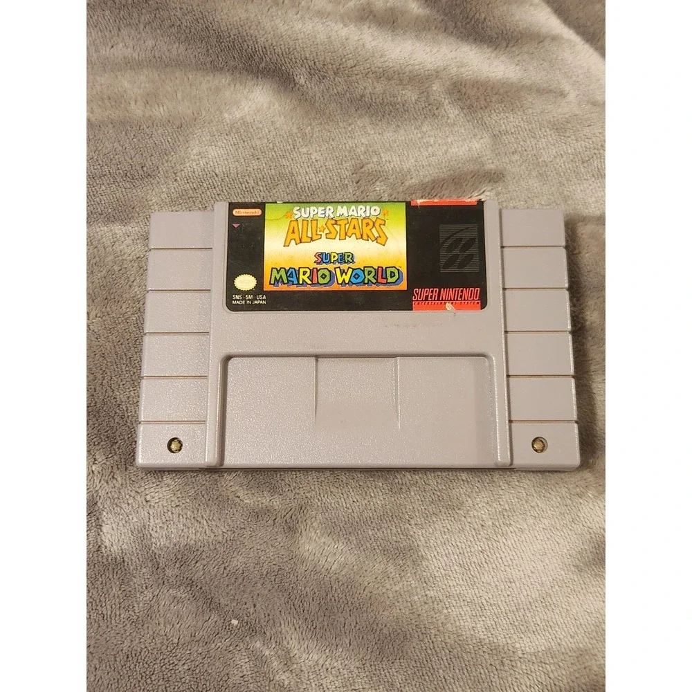 Super Mario All-Stars Super Mario World Nintendo SNES (1993)